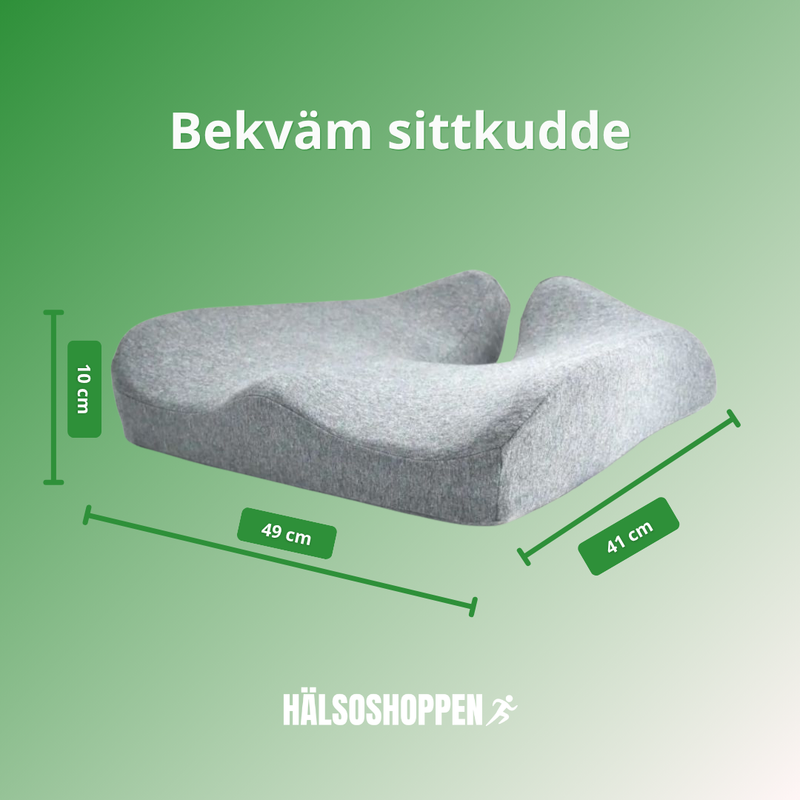 Siddepude – Avlastning og komfort vid varje sittning