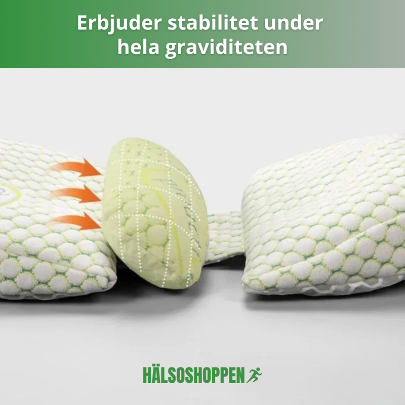 U-formet Kropspude i Blødt og Åndbart Materiale