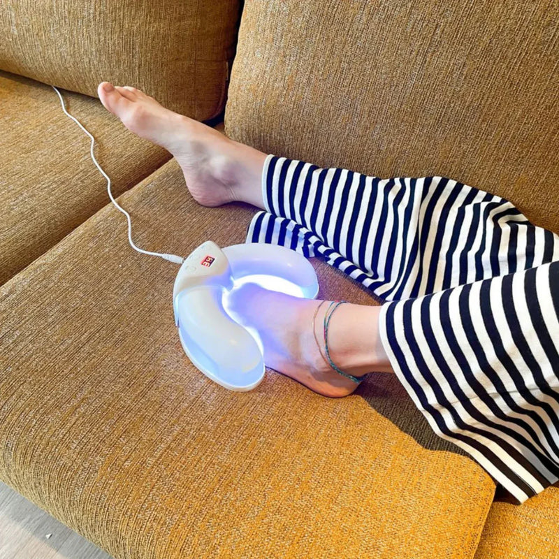 Nagelvårdsapparat med LED-ljus – Røtt og Blått Ljus