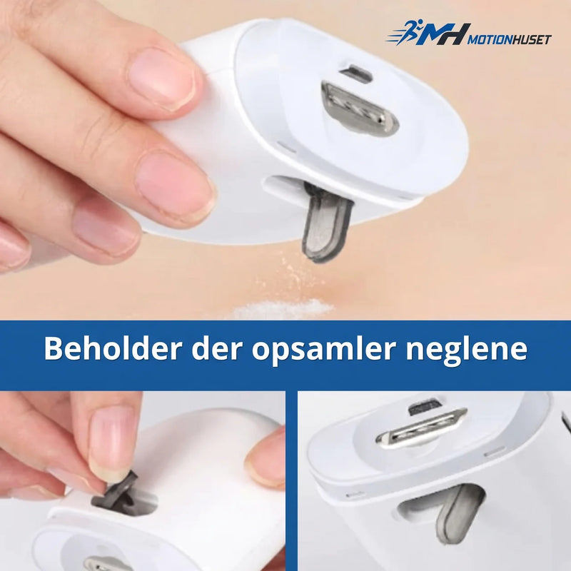 Elektrisk Negleklipper med LED-lys