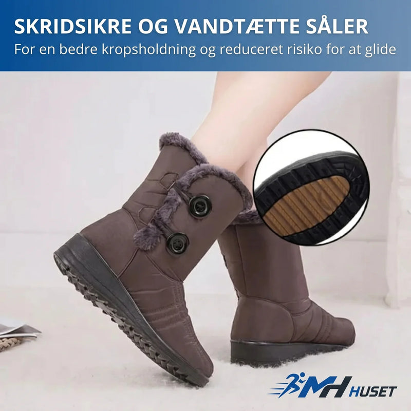 FrostTind – Vandtætte Vinterstøvlar for Kvinnor