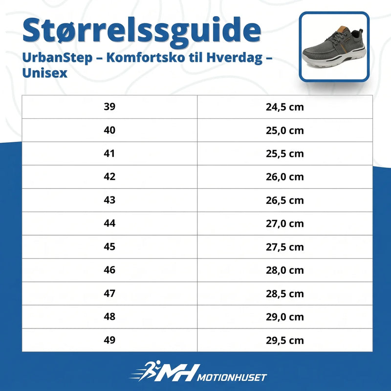 Gadestep – Komfortskor for Hverdag – Unisex
