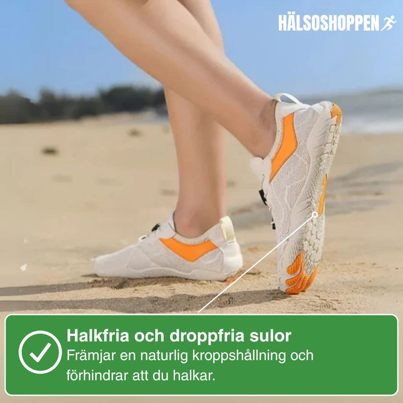 Nordicfeet - barfotaskor i vattentåligt material