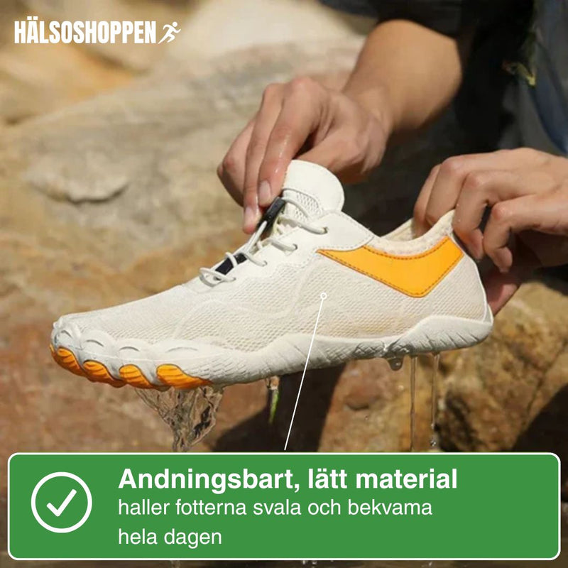 Nordicfeet - barfotaskor i vattentåligt material