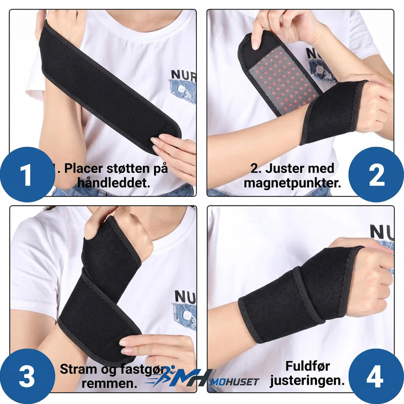 Handledsstød Sjælvuppværmande – magneterapi