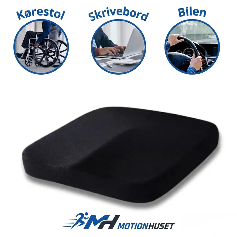 Hukommelsesskum Siddepude – Avlastning for Ryg & Halebenet