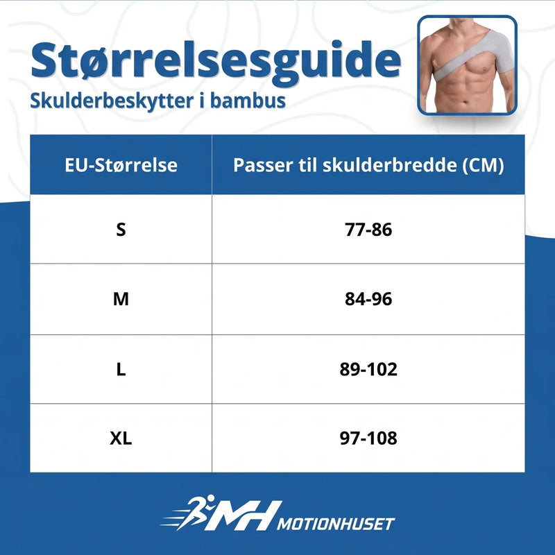 Skulderstøtte i Bambuskulfiber – Støtte til en Aktiv Livsstil