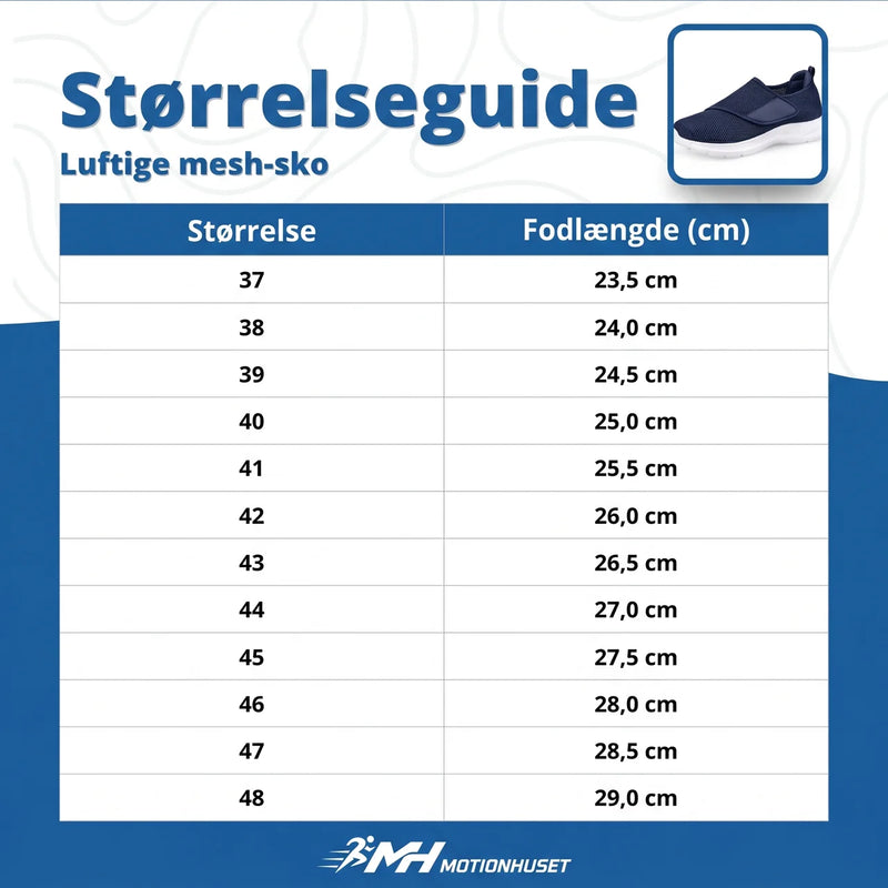 Lette og Åndbare Meshsko