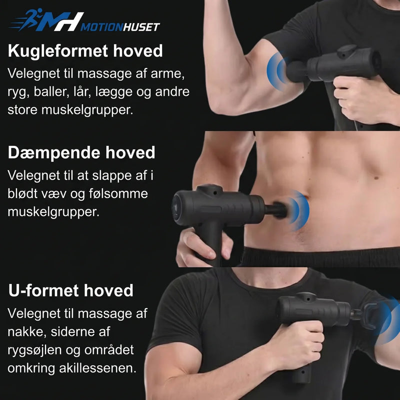 Mini Massagepistol Pro – Kraftfuld og Stille Muskelavslappning