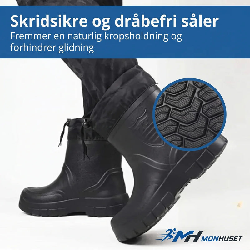 NordSkjold  - skridsikre & vandtætte termo-regnstøvlar for vintern