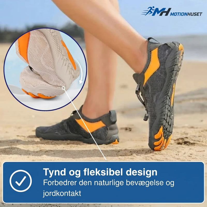 NordicFeet – Barfodssko i Vandafvisende Materiale