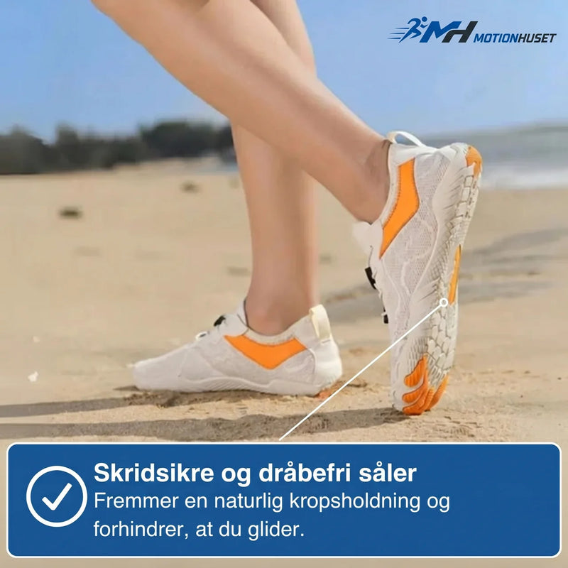 NordicFeet – Barfodssko i Vandafvisende Materiale