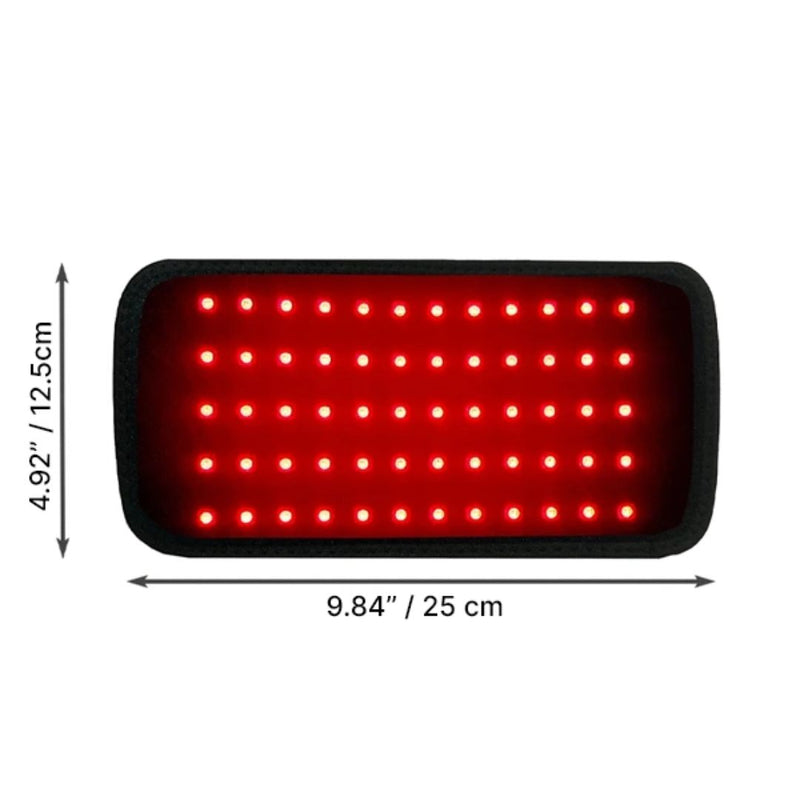 Rødlysbånd 660 nm & 850 nm – LED-lysterapi til Restitution og Velvære