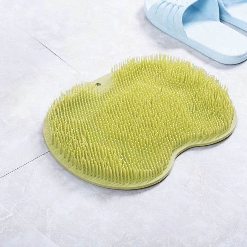Skrubbmatta skridsikker i silikone – for fødder & kropp