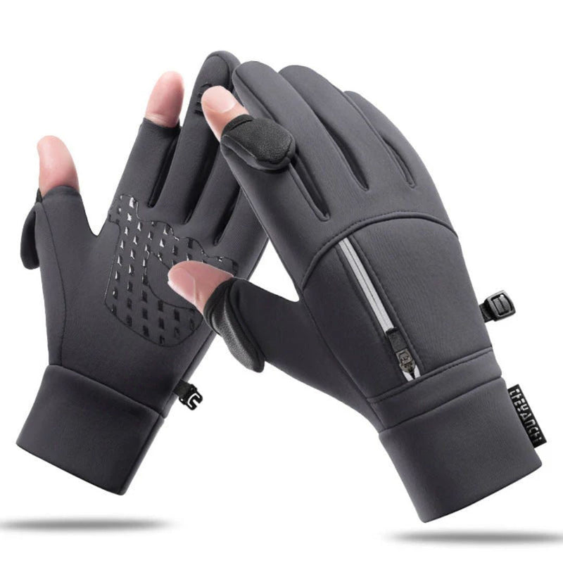 Vandtætte handsker med touch & ficka