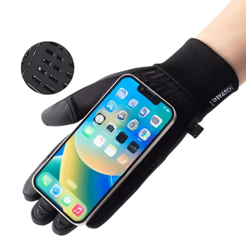 Vandtætte handsker med touch & ficka