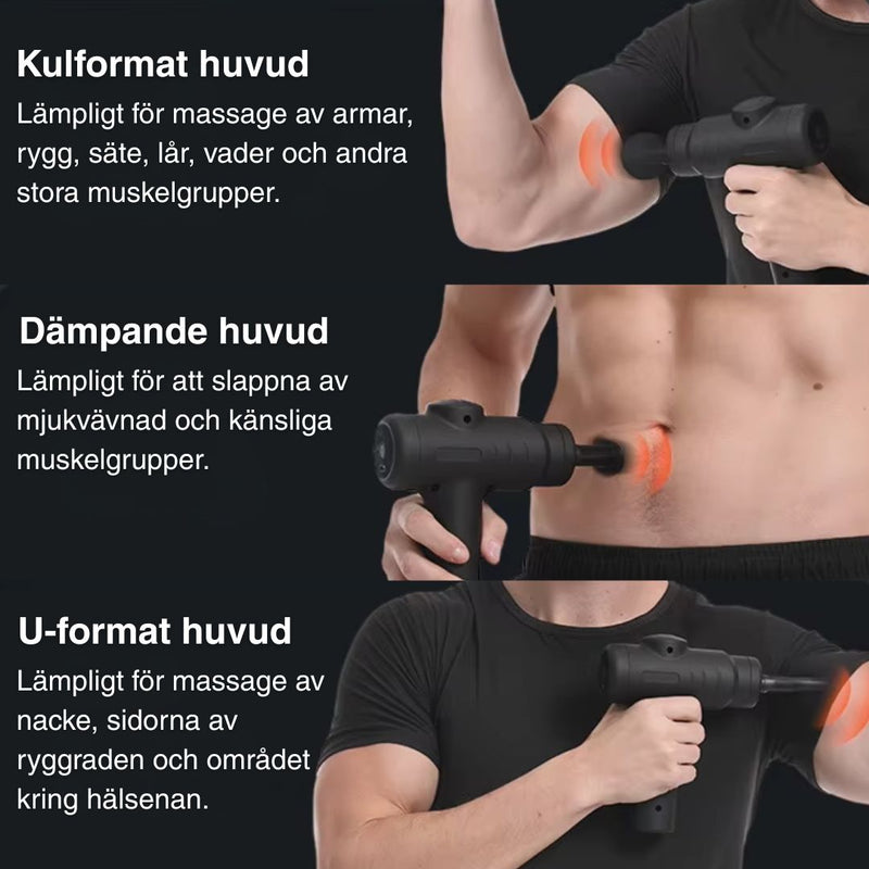 Mini Massagepistol Pro – Kraftfuld og Stille Muskelavslappning