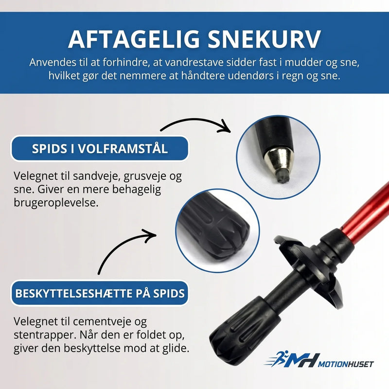 Sammenklappelige Gåstave – Justerbare og Letvægtsdesign til Gåture