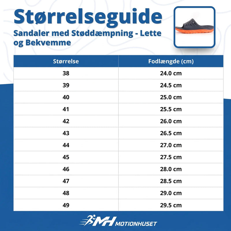 Sandaler med Støtdæmpning – Lette og Behagelige