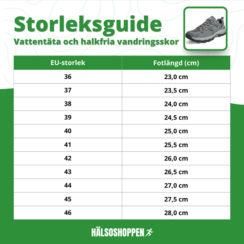 Fjællsteg- vandtætte og skridsikre vandringsskor