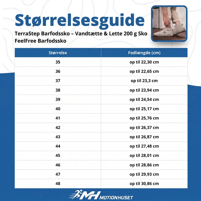 TerraStep Barfotaskor – Vandtætte & Lette 200 g Sko