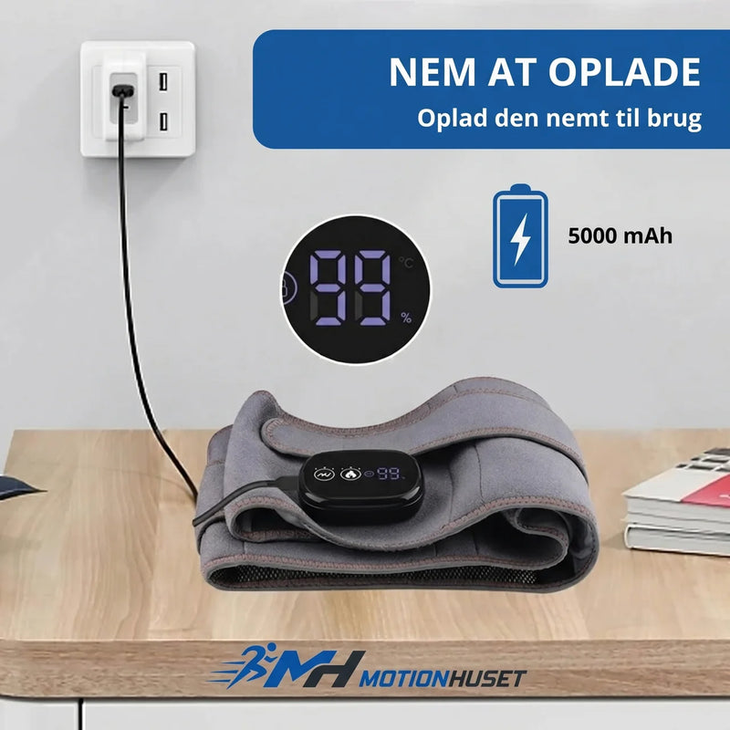 Varmebælte med Rødlys og Vibrationsmassage