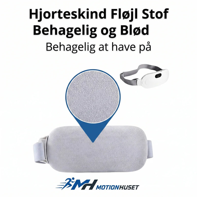Varmepude med Massage – Justerbar Varme og Vibration for Komfort