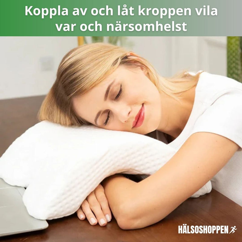 Armkudde for Sidliggande Sovstællning – Memory Foam for Økad Komfort