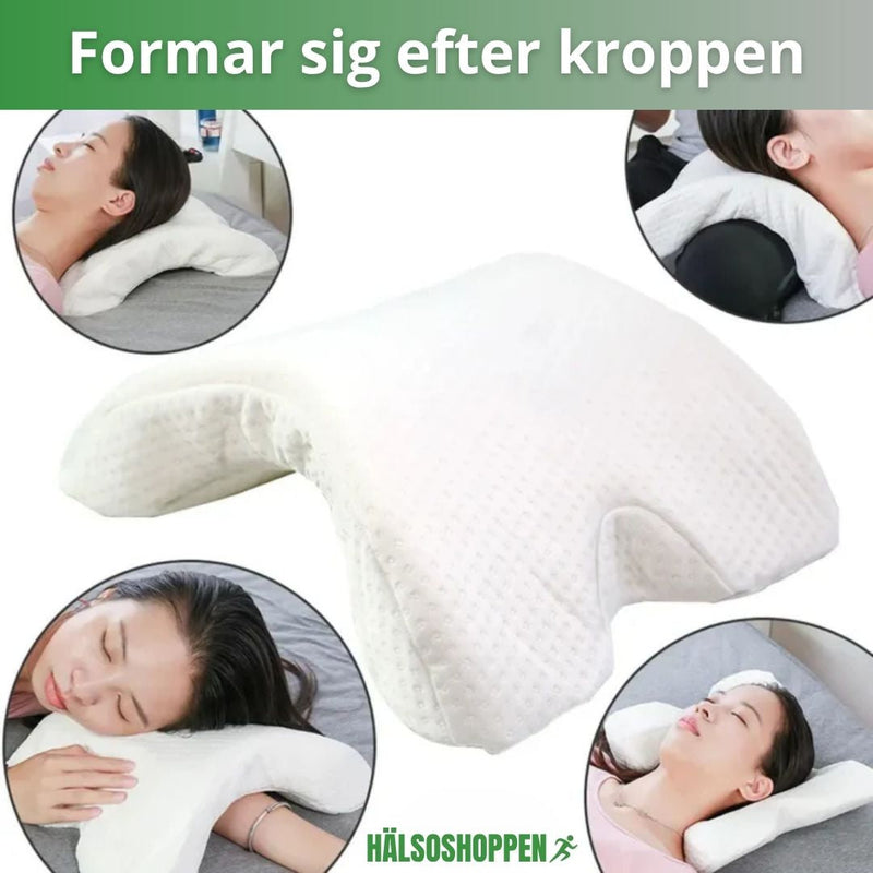 Armkudde for Sidliggande Sovstællning – Memory Foam for Økad Komfort