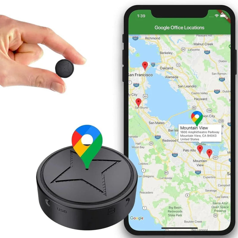 GPS Tracker, kraftfuld magnetisk GPS-sporing